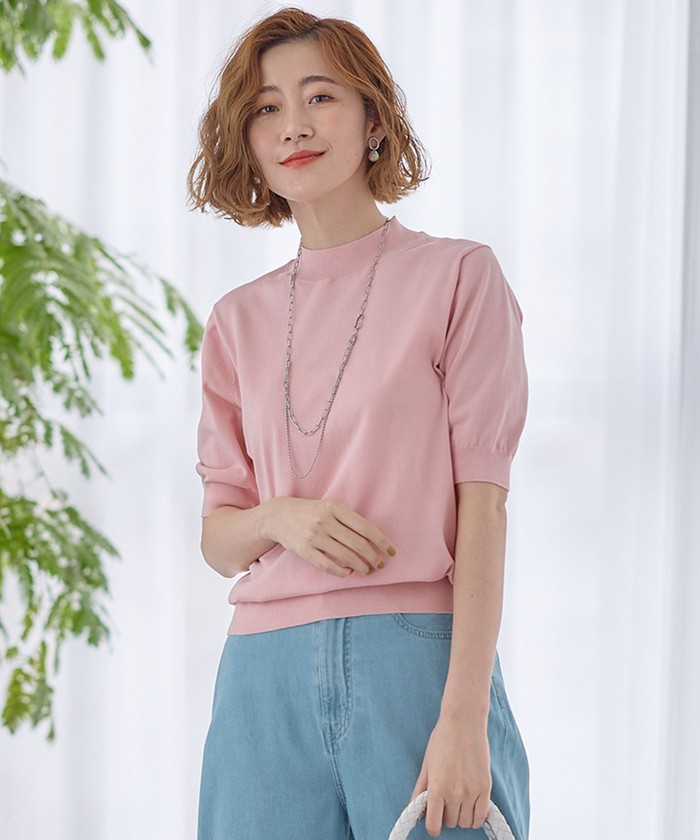 ピンク系｜ニット・セーター｜23区(ニジュウサンク)｜阪急百貨店公式