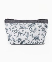 LeSportsac/SMALL SLOAN COSMETICフローラルバーズアンドキャッツ/505895676