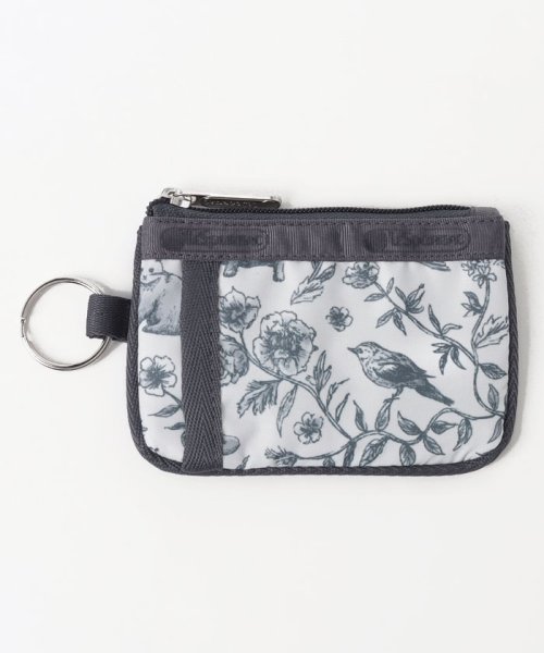 LeSportsac(LeSportsac)/KEY CARD HOLDERフローラルバーズアンドキャッツ/グレー