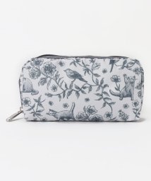 LeSportsac/RECTANGULAR COSMETICフローラルバーズアンドキャッツ/505895683