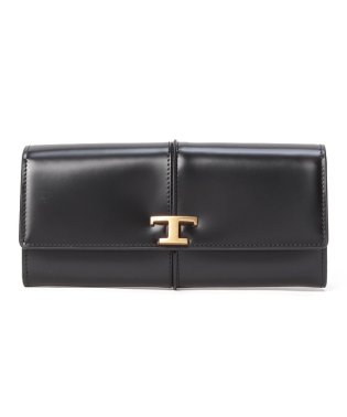 TODS/【TODS】トッズ T タイムレス レザー ロングウォレット 長財布 XAWTSKB0400KET/505898278