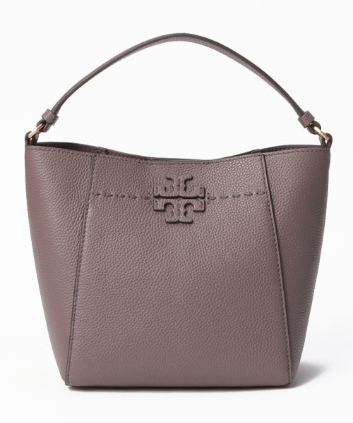 TORY BURCH(トリーバーチ)/【TORY BURCH】トリーバーチ マックグロー スモール バケットバッグ ショルダーバッグ 74956/パープル系