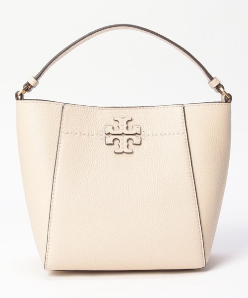 TORY BURCH(トリーバーチ)/【TORY BURCH】トリーバーチ マックグロー スモール バケットバッグ ショルダーバッグ 74956/オフホワイト