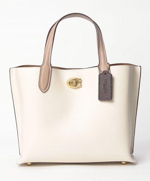 【COACH】コーチ ウィロウ トート 24 カラーブロック 2way C8561 