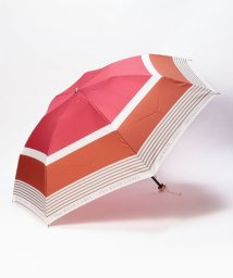 POLO RALPH LAUREN(umbrella)(ポロラルフローレン（傘）)/折りたたみ傘　カラーボーダー/レッド