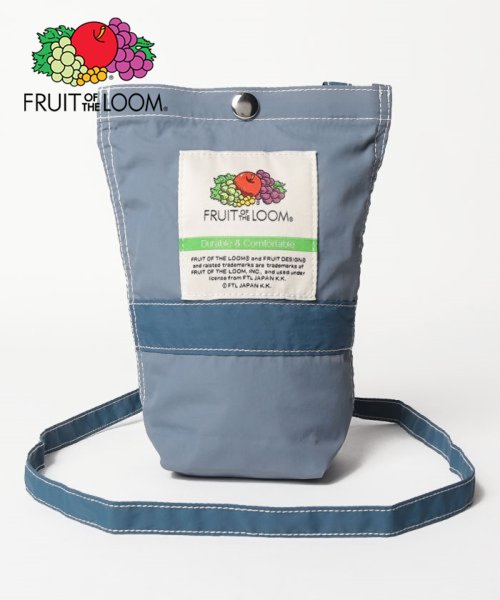 FRUIT OF THE LOOM(フルーツオブザルーム)/FRUIT OF THE LOOM/フルーツオブザルーム　NYLON SHOULDERBAG Ssize / ミニバッグ ショルダー コンパクト ナイロン /ブルー