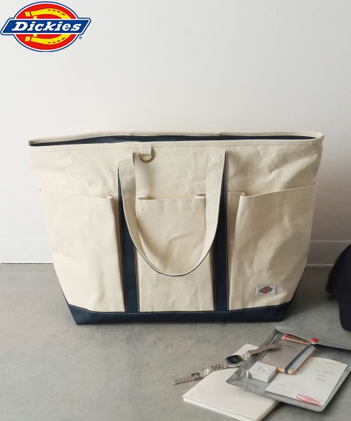 Dickies(Dickies)/Dickies AUTHENTIC CANVAS TOTE L/ネイビー