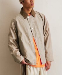 417 EDIFICE(フォーワンセブン　エディフィス)/CHAMBRAY / シャンブレー 2LAYERS ブルゾン/ベージュ