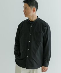 URBAN RESEARCH(アーバンリサーチ)/ALBINI36G CUT OVER SHIRTS/BLACK