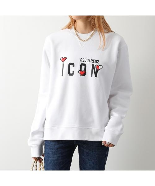 DSQUARED2 トレーナー ICON GAME LOVER COOL S80GU0092 S25516 トレーナー ICON GAME LOVER COOL S80GU0092