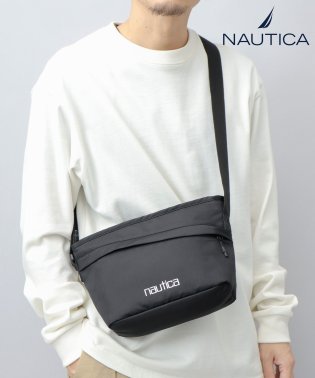 AMS SELECT/NAUTICA ノーティカ 330D ナイロン コンパクト 横型 ショルダーバッグ ミニショルダーバッグ サコッシュ 旅行 アウトドア シンプル メンズ レデイ/505917851