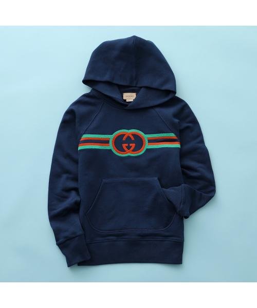 セール】GUCCI KIDS パーカー 737393 XJFKZ スウェット プルオーバー  