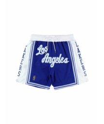 Mitchell & Ness/ジャスト・ドン レイカーズ 7インチ ショーツ NBA JUST DON BLUE 7 INCH SHORTS LAKERS/505917971