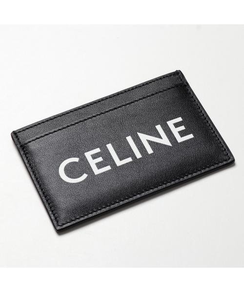 CELINE(セリーヌ)/CELINE カードケース 10B703DMF レザー ロゴ /その他系1