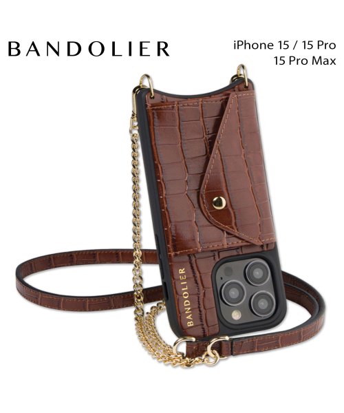 BANDOLIER(バンドリヤー)/BANDOLIER バンドリヤー iPhone 15 15Pro 15ProMax スマホケース スマホショルダー 携帯 アイフォン ヴィヴィアン サイドスロッ/その他