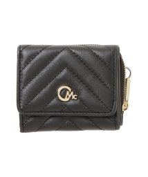 CECIL McBEE/セシルマクビー CECIL McBEE 財布 三つ折り レディース ラウンドファスナー キルト QUILT WALLET ブラック ベージュ 黒 CM12209/505918329