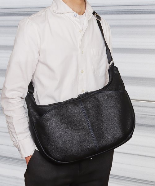 ショルダーバッグ メンズ レザーバッグ レザーショルダー 舟形 肩掛け ななめ掛け A5 本革 DIABLO ディアブロ KA－2507 人気・おすすめ｜使いやすい・旅行におすすめ 品質保証 全国発送 日本国内発送・最短翌日お届け