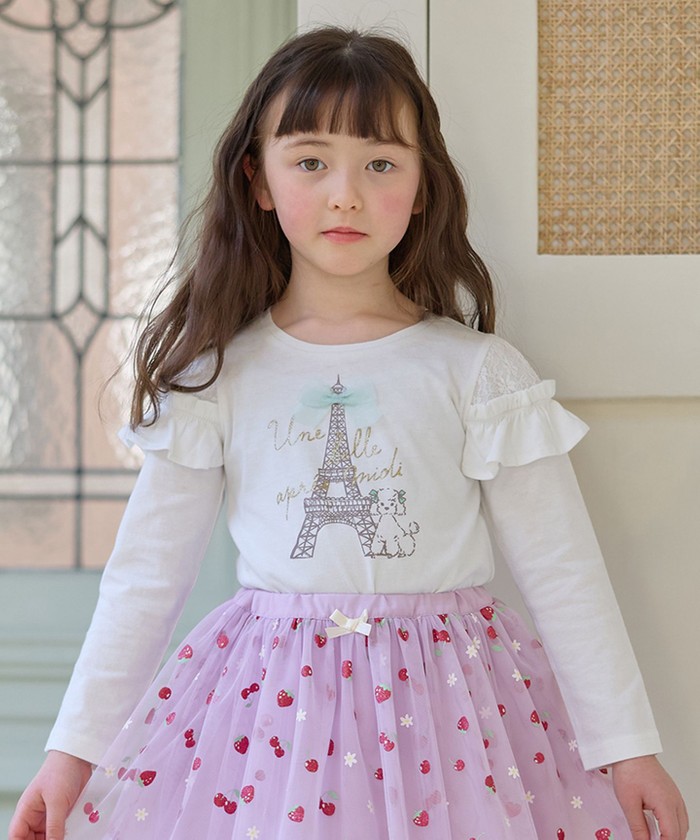 セール】フレンチモチーフ 長袖 Tシャツ(505919807) | エニファム  