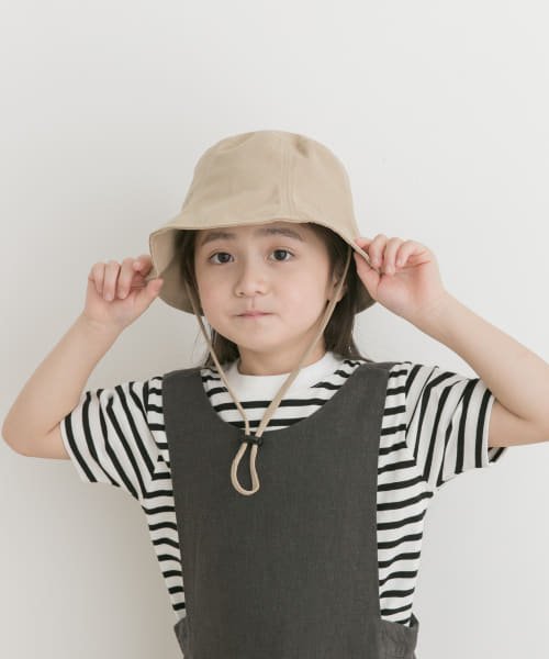 URBAN RESEARCH DOORS（Kids）(アーバンリサーチドアーズ（キッズ）)/コットンツイルパネルハット(KIDS)/BEIGE