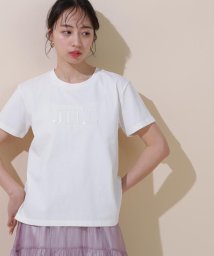 JILL by JILL STUART(ジル バイ ジル スチュアート)/JBオーガニック刺繍ロゴTシャツ/ホワイト