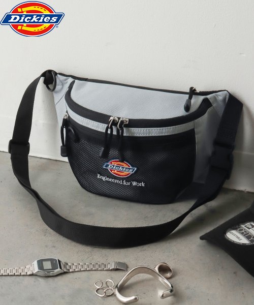 Dickies(Dickies)/Dickies EFW MESH PKT WAIST BAG/M・グレー