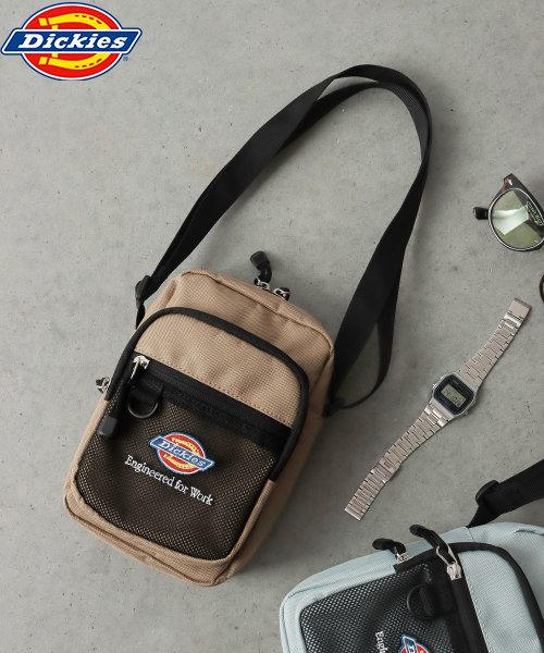 Dickies(Dickies)/Dickies EFW MESH PKT QK SHOULDER BAG/ベージュ