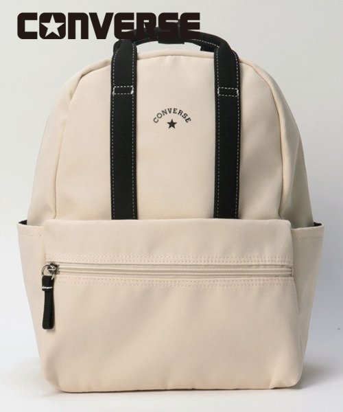 CONVERSE(CONVERSE)/CONVERSE CIRCLE MINI BACKPACK/ホワイト