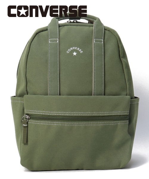 CONVERSE(CONVERSE)/CONVERSE CIRCLE MINI BACKPACK/カーキ