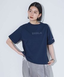 NOMINE(ノミネ)/【Champion】ロゴTシャツ/ネイビー