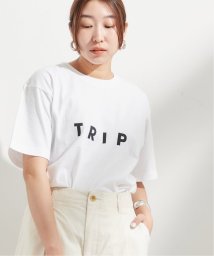 journal standard  L'essage (ジャーナルスタンダード　レサージュ)/POET MEETS DUBWISE  TRIP Tシャツ/ホワイト