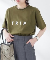 journal standard  L'essage (ジャーナルスタンダード　レサージュ)/POET MEETS DUBWISE  TRIP Tシャツ/グリーンC