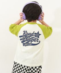 devirock/デビラボ ラグラン プリント半袖Tシャツ 子供服 キッズ 男の子 女の子 トップス 半袖Tシャツ Tシャツ /505917597