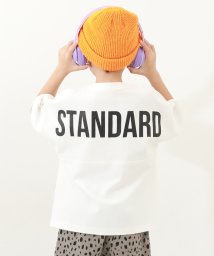 devirock(デビロック)/STANDARD バックロゴプリント 半袖Tシャツ 子供服 キッズ ベビー 男の子 女の子 トップス 半袖Tシャツ Tシャツ /ホワイト