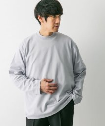 URBAN RESEARCH DOORS(アーバンリサーチドアーズ)/『イージーケア』ポンチロングスリーブTシャツ/L.GRAY