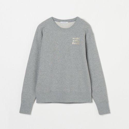 HELIOPOLE(エリオポール)/LOGO SWEAT SHIRT/グレー