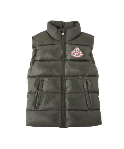 PYRENEX ピレネックス ダウンベスト HUU015 P PYRENEX HUU015 ディープカーキ DEEP KHAKI
