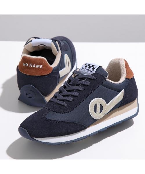 NO NAME(ノーネーム)/NO NAME スニーカー CITY RUN JOGGER SUEDE SQUARE/ネイビー