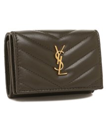 SAINT LAURENT/サンローランパリ 三つ折り財布 カサンドラ モノグラム カーキ レディース SAINT LAURENT PARIS 668274 AAA44 3212/505922147