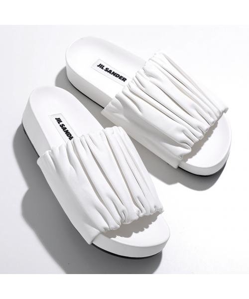 セール】JIL SANDER スライドサンダル J15WP0065 P5057 レザー 