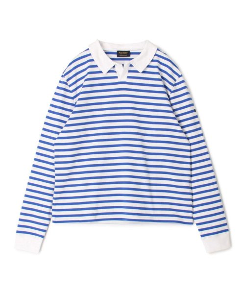 TOMORROWLAND BUYING WEAR(TOMORROWLAND BUYING WEAR)/【別注】Le Minor コットン スキッパーポロ/64ブルー系