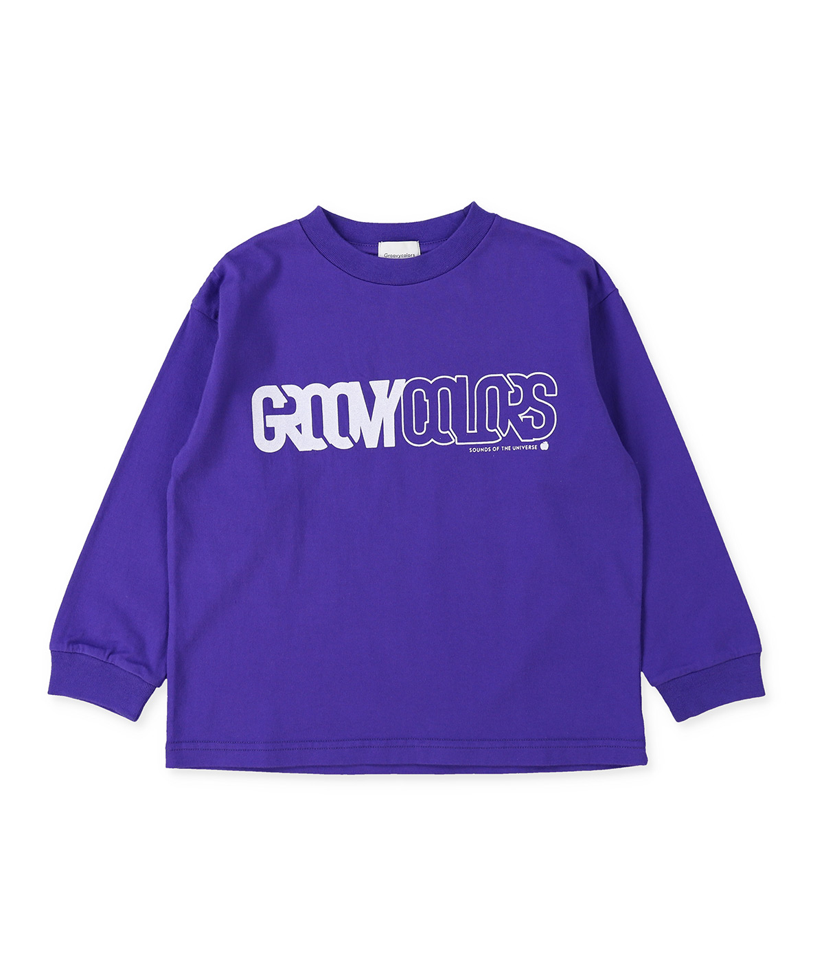 GROOVYCOLORS グルーヴィーカラーズ GROOVY COLORS 4GRCS 長袖Tシャツ パープル 100 GROOVYCOLORS グルーヴィーカラーズ GROOVY COLORS 4GRCS 長袖Tシャツ パープル 100