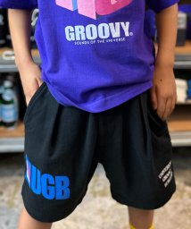 GROOVY COLORS(グルービーカラーズ)/裏毛 UGB タックショートパンツ/ブラック