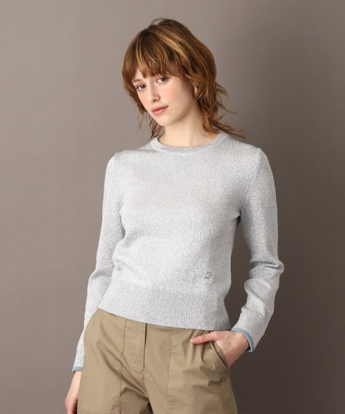 ラメリリヤーンニットプルオーバー 