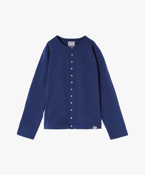 agnes b. HOMME(アニエスベー　オム)/M001 CARDIGAN カーディガンプレッション [Made in France]/ブルー系その他