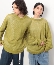 Purple & Yellow/メッシュニットプルオーバー/505889749