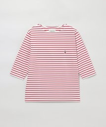 MACKINTOSH PHILOSOPHY(マッキントッシュ フィロソフィー)/バッキンガムベア バスクボーダーTシャツ/レッド