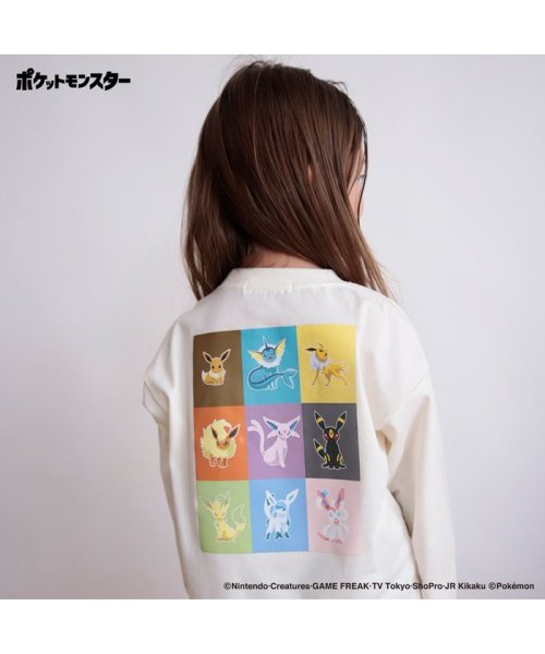 BRANSHES(ブランシェス)/【Pokemon/ポケットモンスター（ポケモン）】　ロンT　長袖Tシャツ/1