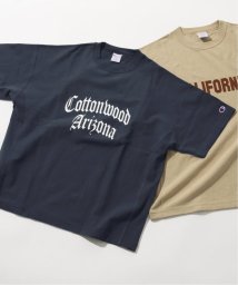 JOURNAL STANDARD(ジャーナルスタンダード)/別注【CHAMPION/チャンピオン】FOR JS REVERESE WEAVE S/S ：Tシャツ/ネイビー