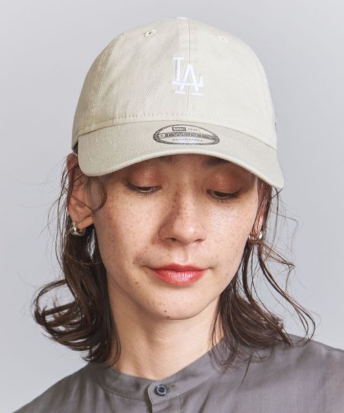 BEAUTY&YOUTH UNITED ARROWS(ビューティーアンドユース　ユナイテッドアローズ)/【別注】＜NEW ERA＞コットン ツイル ロゴキャップ/BEIGE