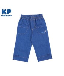 KP/KP(ケーピー)裾花レースのストレッチデニム6分丈パンツ(140～160)/505921561